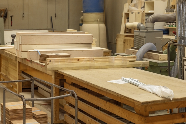 木材の加工・梱包業務