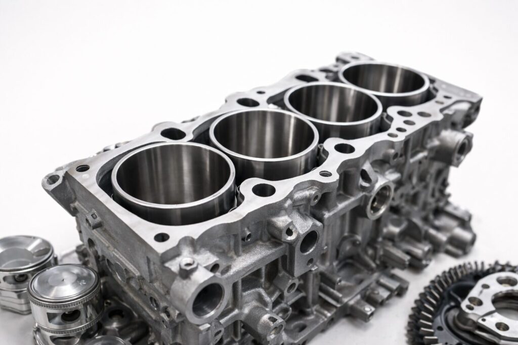 自動車エンジン部品の加工・組立アシスタント