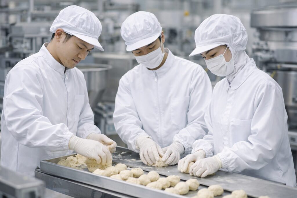 食品の製造加工