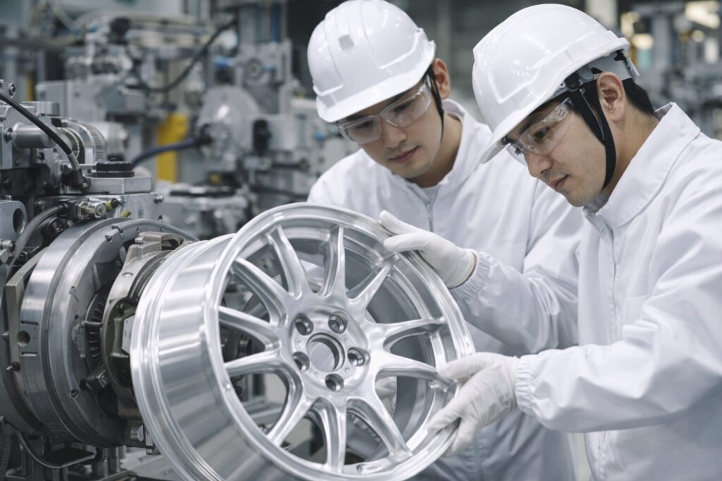 アルミホイール製造