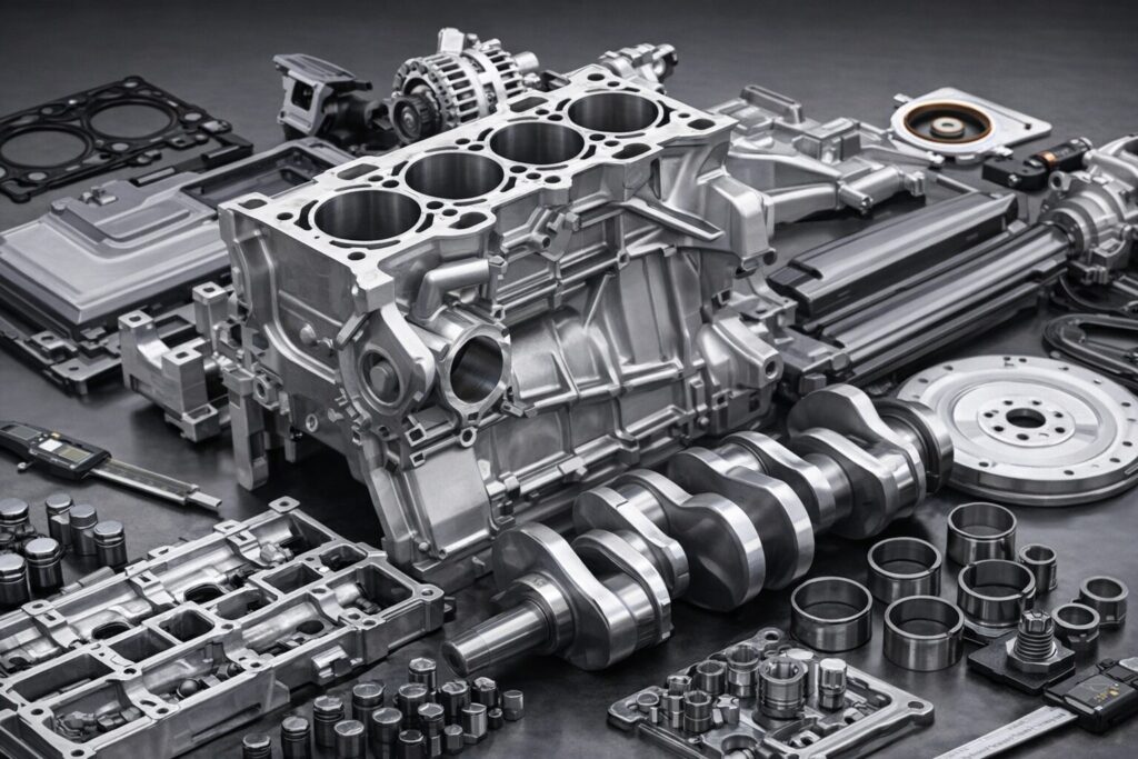 エンジン部品の製造◎