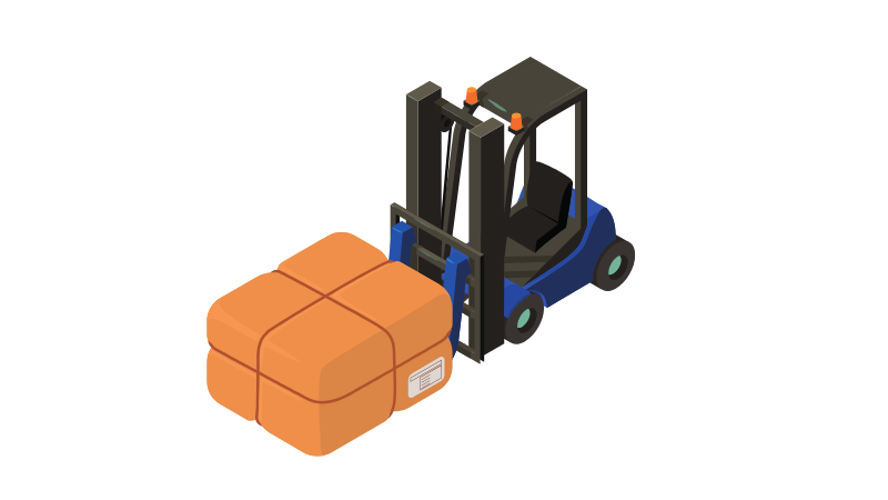 セパレートシートのフォークリフト運搬・機械オペレーターのお仕事