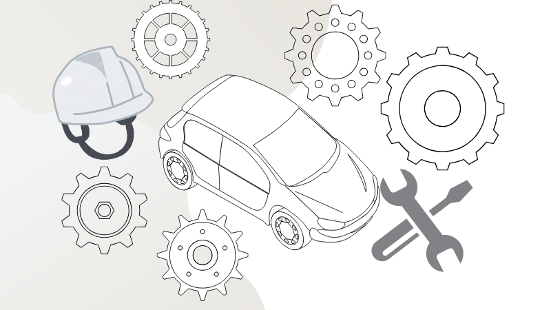 自動車部品の製造