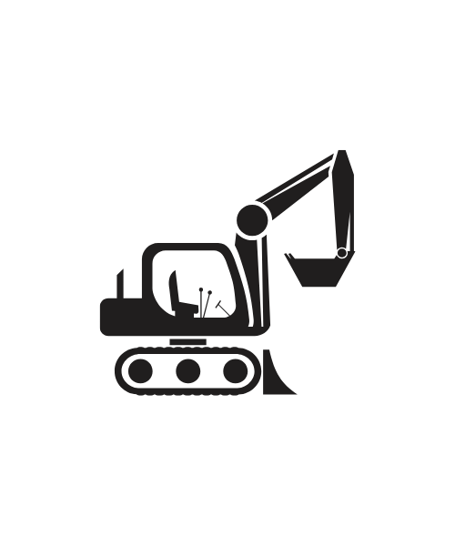 ショベルカーの操作レバーの組立